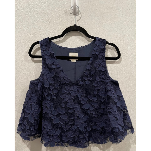 MAEVE Kenia Swing Navy Blue Tank - Picture 2 of 5